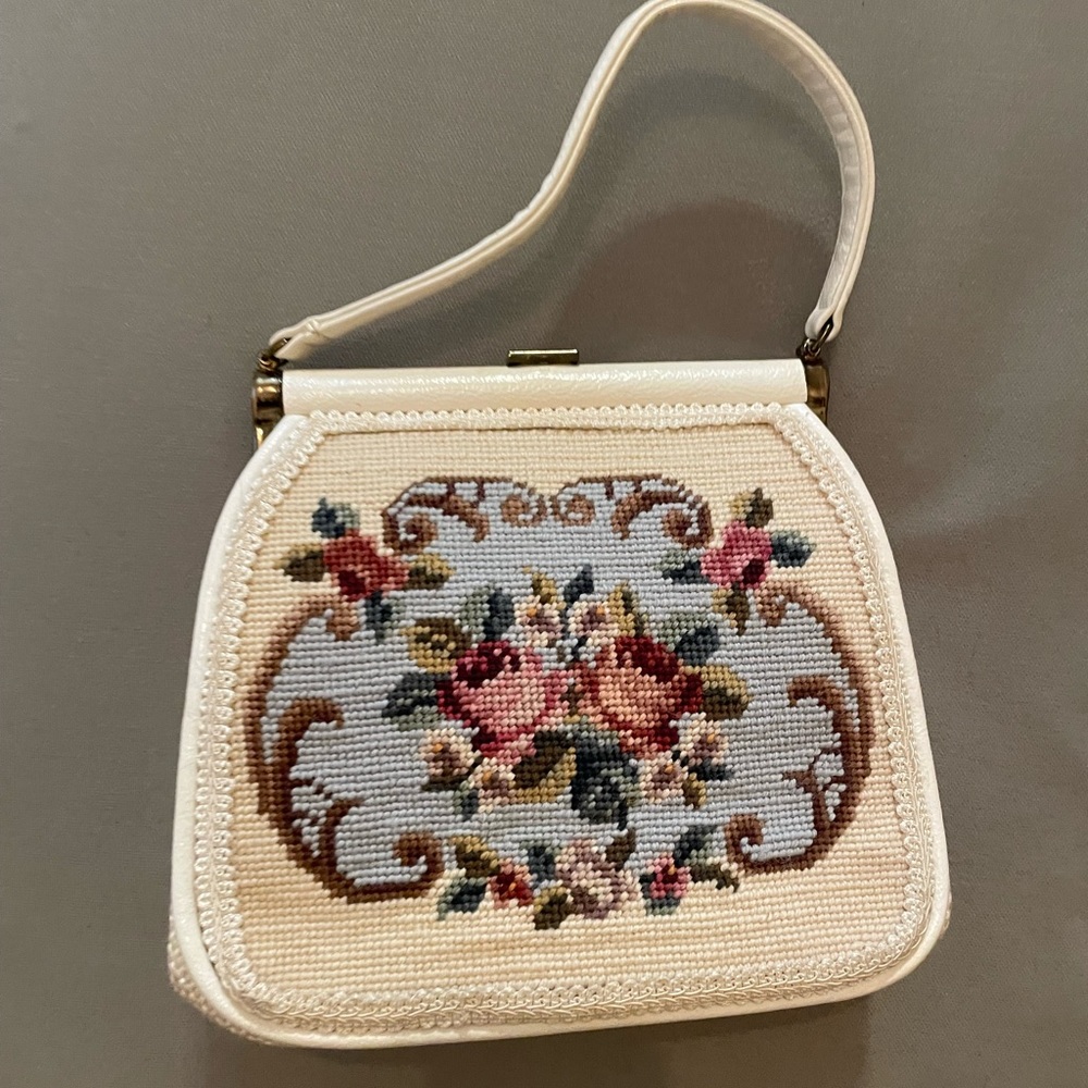 Vintage Embroidered Handbag